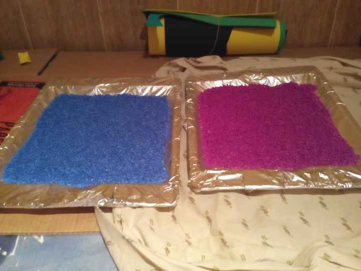 Teñir arroz con papel pinocho! - 1