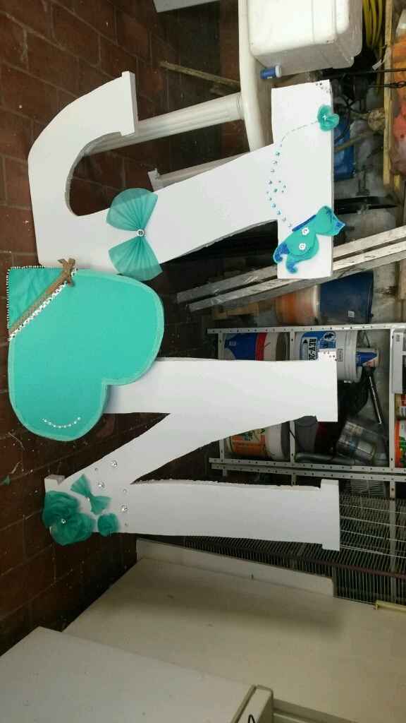 Diy letras gigantes porexpan - 1