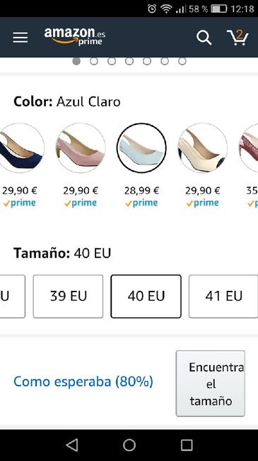 Para la que busque zapatos azules - 2