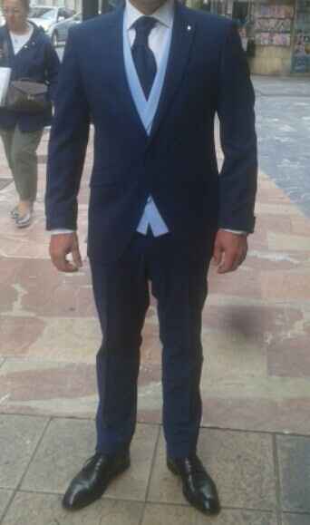 Traje de novio xfin y contador a 2 digitos - 3