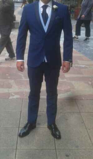 Traje de novio xfin y contador a 2 digitos - 4