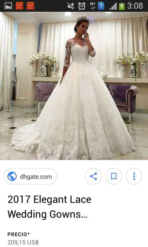  Renunciar a mi vestido? - 1