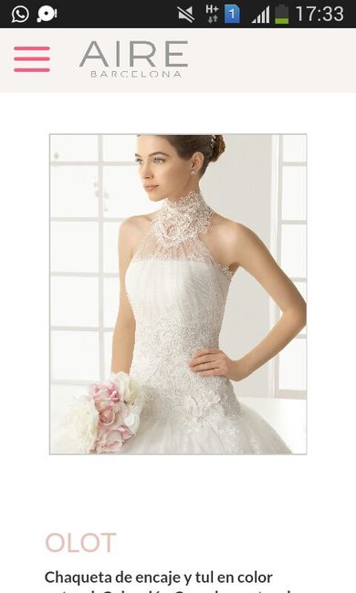 Segundo vestido de novia - 1