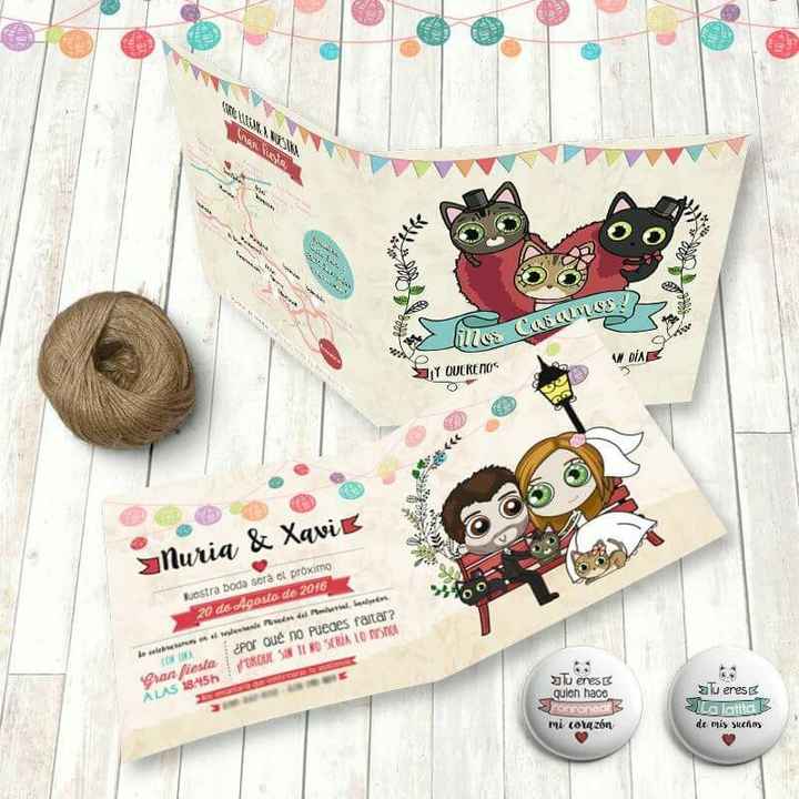¿Qué invitaciones de boda deseas? - 1
