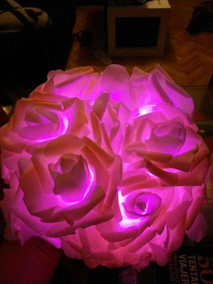 Cubitos con luz para bowls de agua  o copas y etiquetas para los botes del candy bar - 6