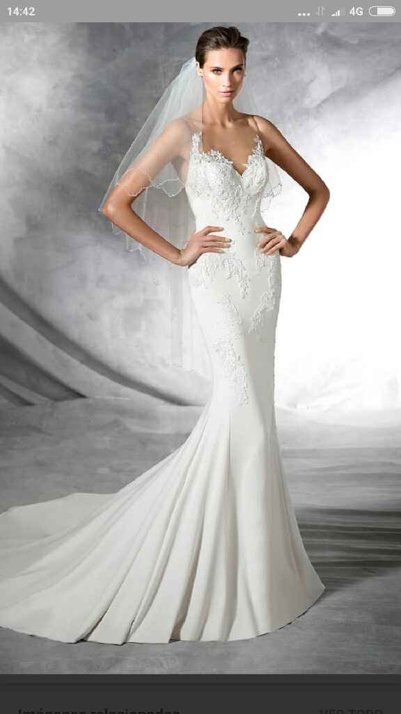 Por fin mi vestido siiiiiiii - 1
