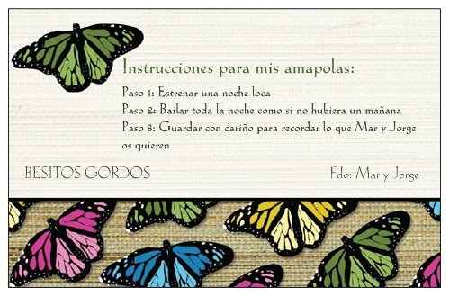 Tarjetas para regalos / bolsos