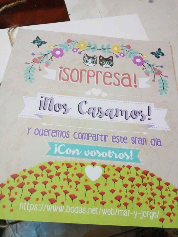 Preparadas las invitaciones para repartir - 3