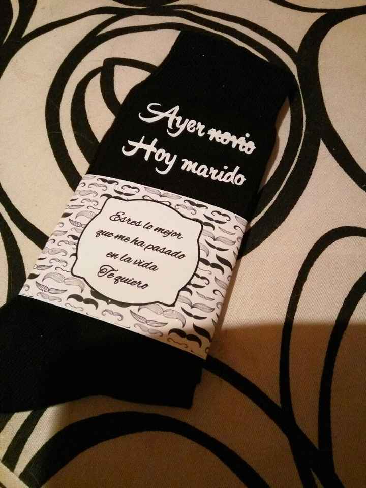 Calcetines para reyes y pañuelo para madrina - 3