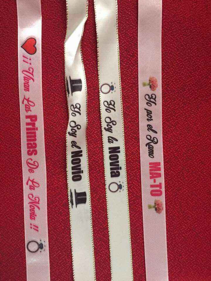 Pulseras de tela con mensajes - 1