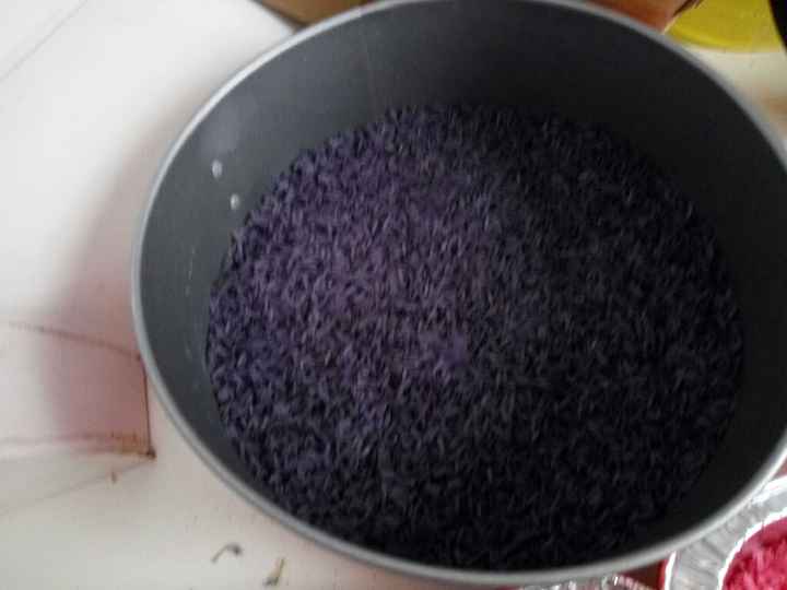 Arroz teñido - 2