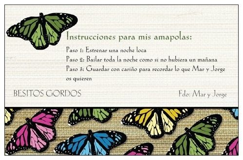 Tarjetas para regalos / bolsos