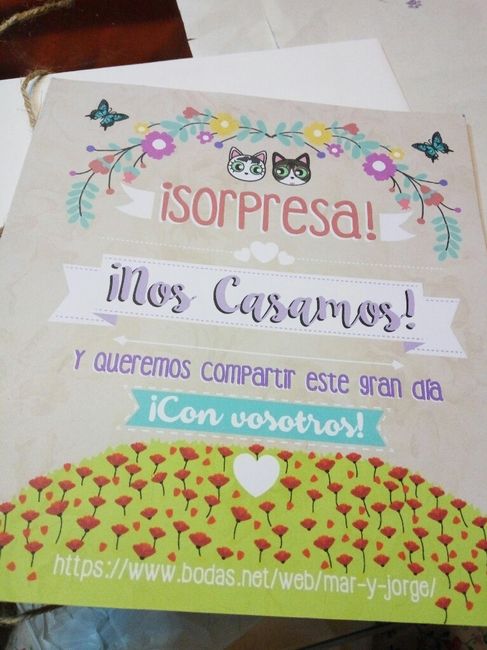 Preparadas las invitaciones para repartir - 3