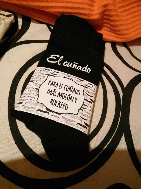 Calcetines para reyes y pañuelo para madrina - 2