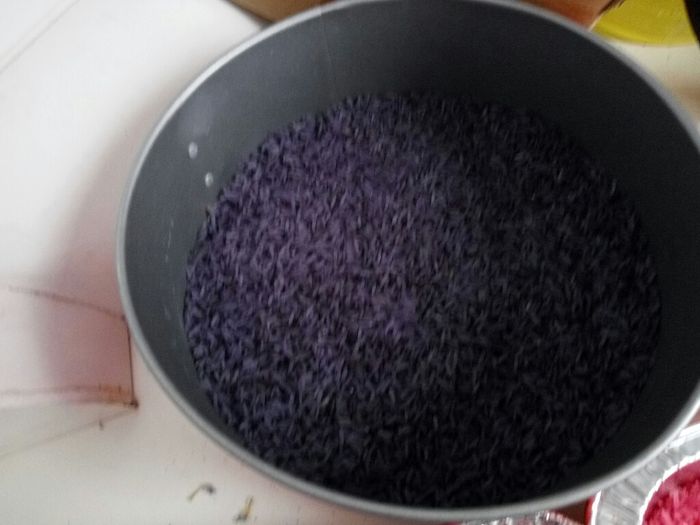 Arroz teñido - 2