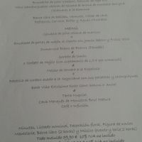 Menu de boda - 1