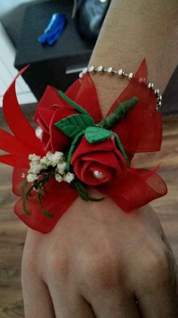 Brazaletes florales damas de honor - 1