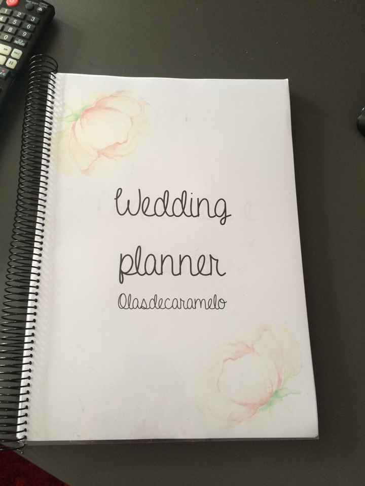 Agenda de boda - 1
