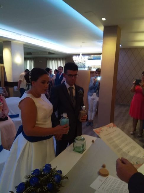 la lectura de la ceremonia de la arena