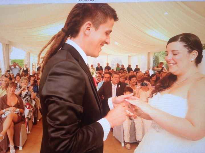 Ceremonia civil, vestido de novia y velo - 2