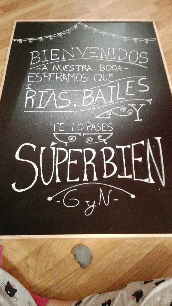 Cartel bienvenida!! - 1