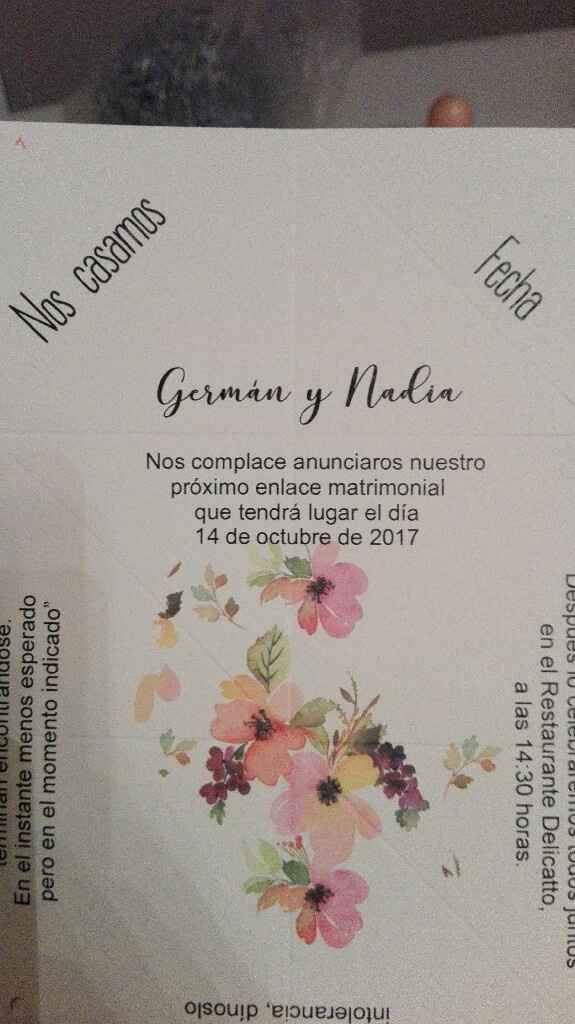 Xfin mis invitaciones terminadas!!! - 2
