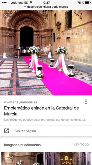Flores  y decoración iglesia - 5