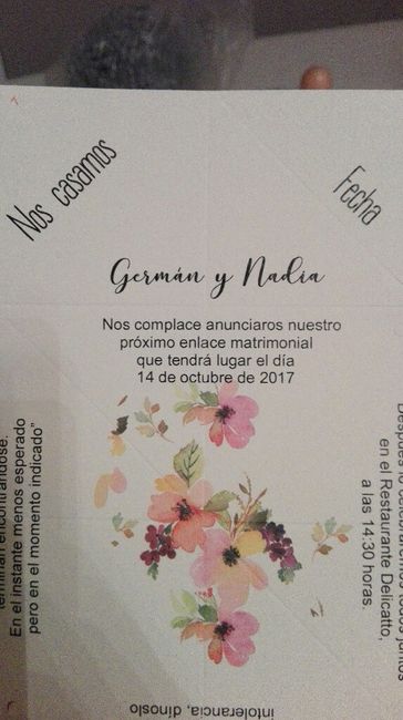 Xfin mis invitaciones terminadas!!! - 2