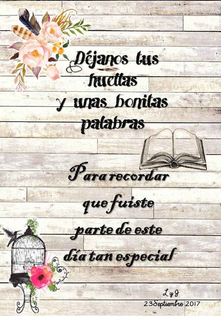 Cartel libro y árbol