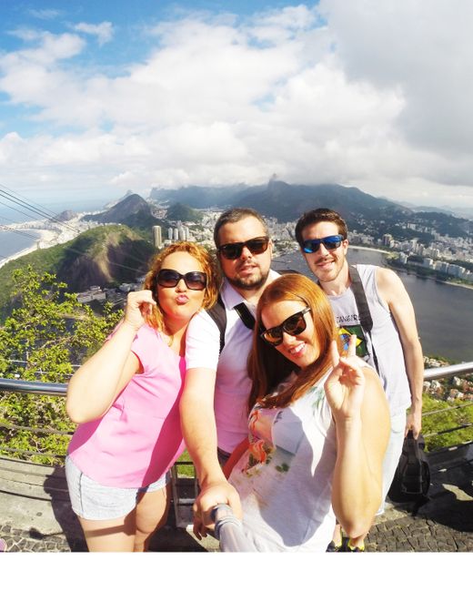 Rio de Janeiro con dos amigos