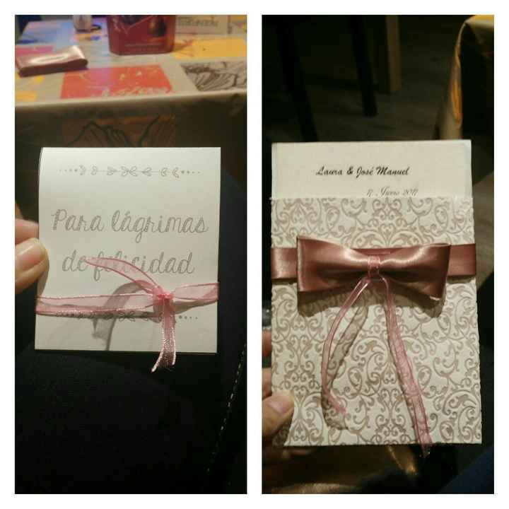 Nuestras invitaciones y lágrimas de alegría - 1