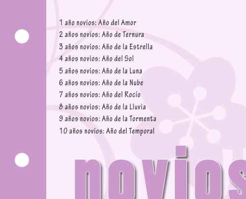 para las ya casadas