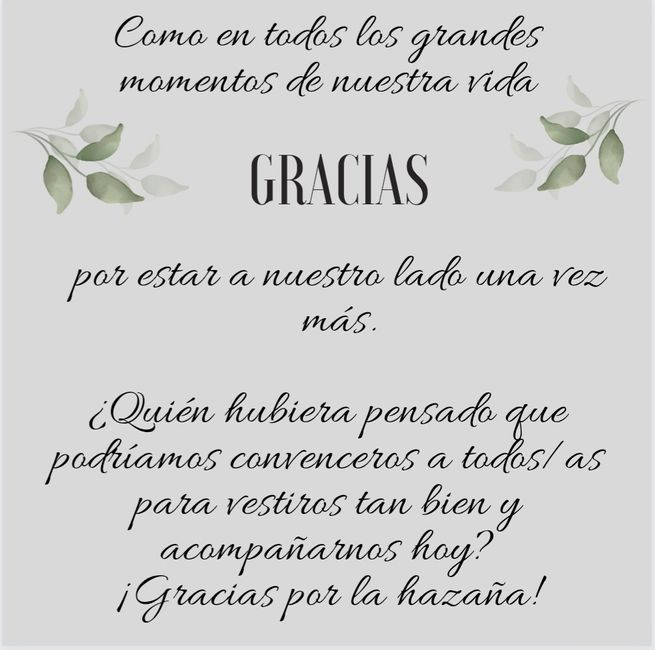 Tarjetas de agradecimiento 2