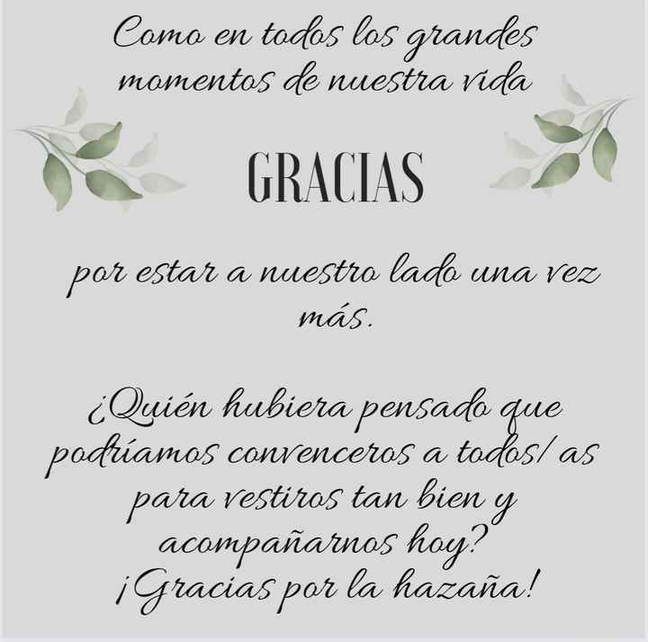 Tarjetas de agradecimiento - 2