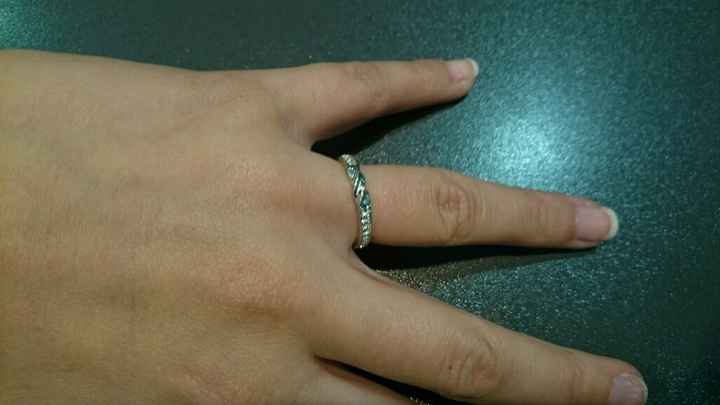 Este es mi anillo de pedida, me gustaría ver el vuestro - 1