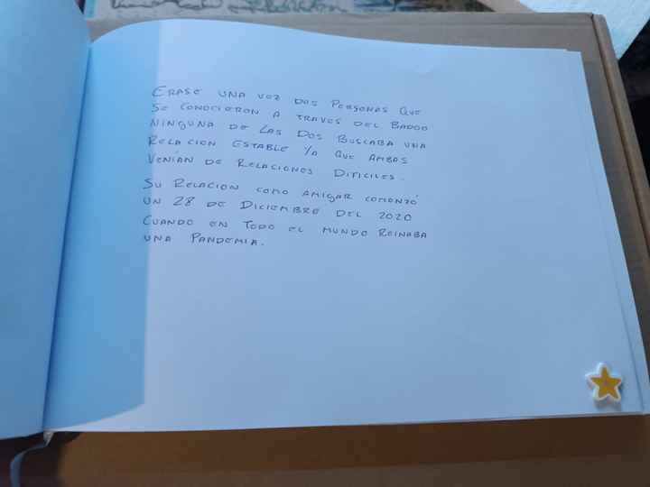 Libro de firmas personalizado - 2