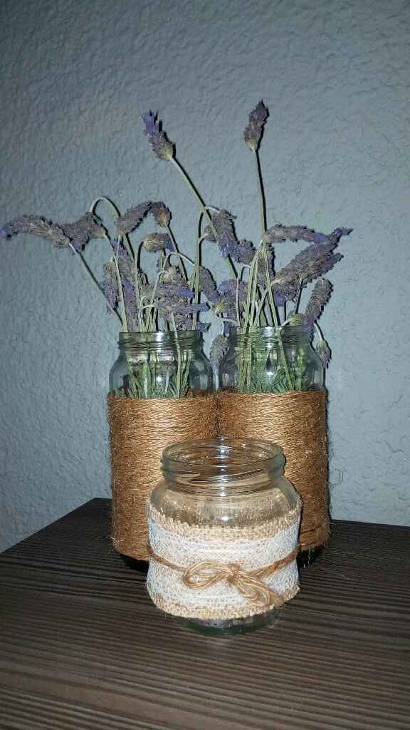 Decorar botes de cristal - 1