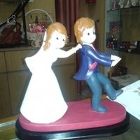 Mis muñecos para la tarta