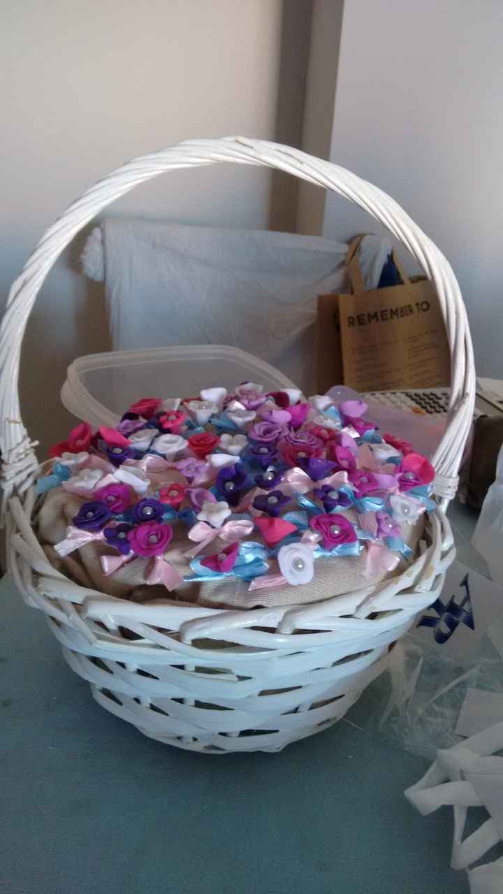 cesta flores