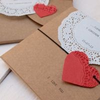 Invitación hecha a mano