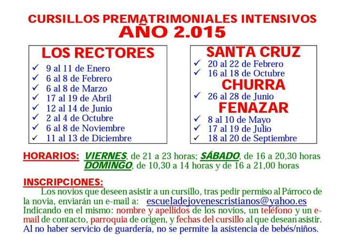 Curso prematrimoniales - 1