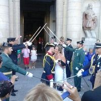 beso en la iglesia