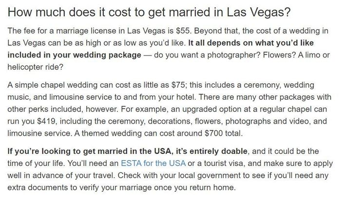 Boda en Las Vegas, Maldivas, Rivera Maya o Punta Cana o en un crucero 1