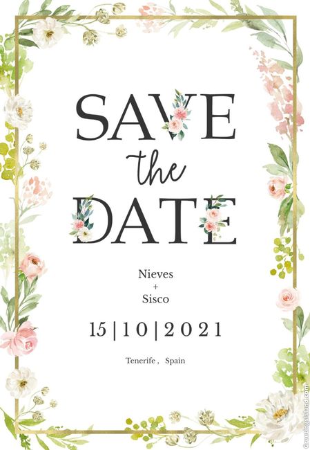 3 ideas únicas para vuestro "Save the date" ❤️️ 6
