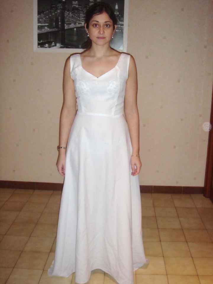 vestido cortado