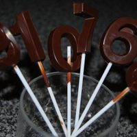 Numeros de chocolate