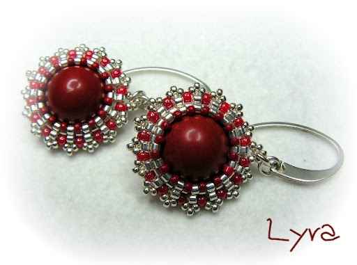 Pendientes rojos