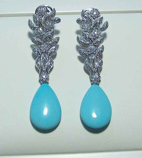 Pendientes Turquesas