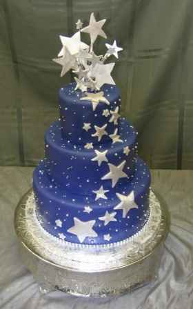 Tarta Azul