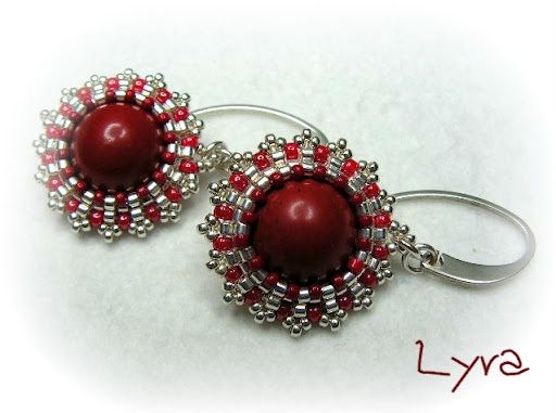 Pendientes rojos